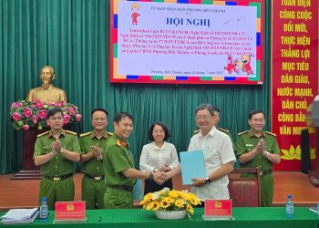 UBND PHƯỜNG BẾN THÀNH TRIỂN KHAI THI HÀNH LUẬT PCCC&CNCH TRÊN ĐỊA BÀN