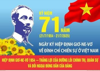 KỶ NIỆM 71 NĂM NGÀY KÝ HIỆP ĐỊNH GIƠ NE VƠ VỀ ĐÌNH CHỈ CHIẾN SỰ Ở VIỆT NAM  (21/7/1954 – 21/7/2025).