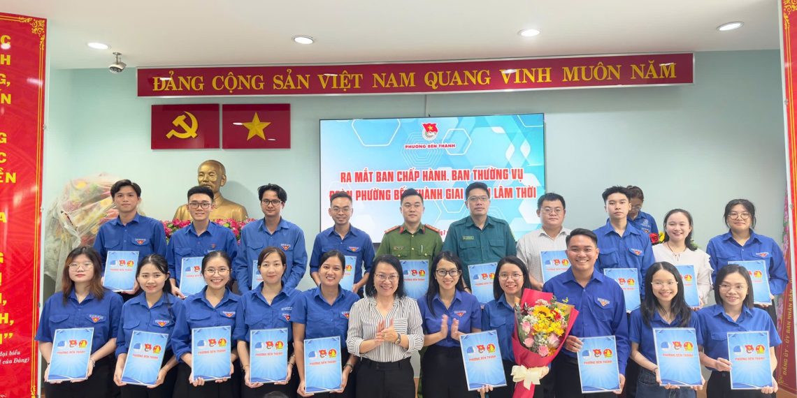 LỄ CÔNG BỐ CÁC QUYẾT ĐỊNH THÀNH LẬP ĐOÀN PHƯỜNG BẾN THÀNH VÀ CHỈ ĐỊNH BÍ THƯ, PHÓ BÍ THƯ, BAN CHẤP HÀNH, BAN THƯỜNG VỤ, UỶ BAN KIỂM TRA ĐOÀN TNCS HỒ CHÍ MINH PHƯỜNG BẾN THÀNH GIAI ĐOẠN LÂM THỜI