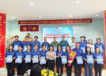 LỄ CÔNG BỐ CÁC QUYẾT ĐỊNH THÀNH LẬP ĐOÀN PHƯỜNG BẾN THÀNH VÀ CHỈ ĐỊNH BÍ THƯ, PHÓ BÍ THƯ, BAN CHẤP HÀNH, BAN THƯỜNG VỤ, UỶ BAN KIỂM TRA ĐOÀN TNCS HỒ CHÍ MINH PHƯỜNG BẾN THÀNH GIAI ĐOẠN LÂM THỜI