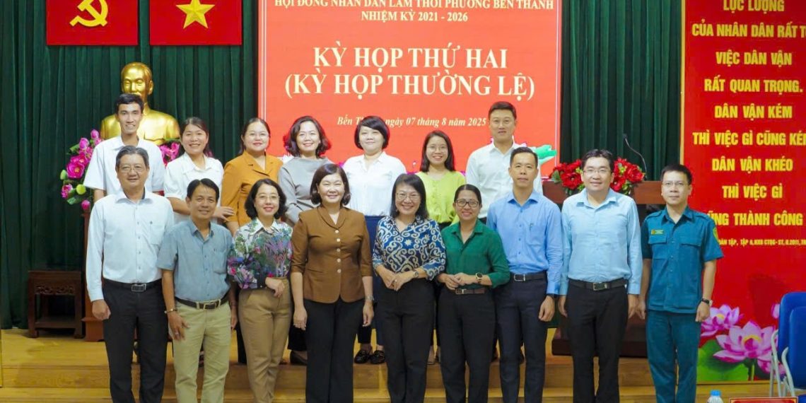 KỲ HỌP THỨ HAI, HỘI ĐỒNG NHÂN DÂN PHƯỜNG BẾN THÀNH NHIỆM KỲ 2021 – 2026