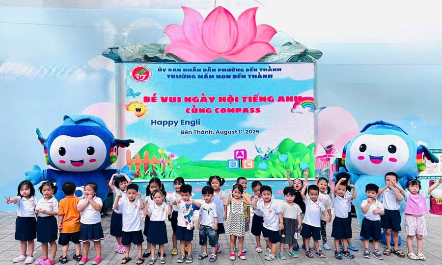 ☀️“BÉ VUI NGÀY HỘI TIẾNG ANH” – VỪA CHƠI VỪA HỌC TRONG NIỀM VUI MÙA HÈ!☀️