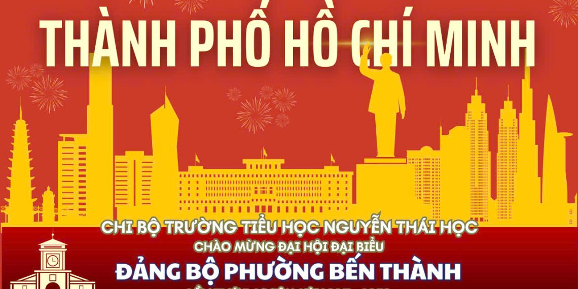 🎉 HOẠT ĐỘNG HƯỞNG ỨNG CHÀO MỪNG ĐẠI HỘI ĐẠI BIỂU ĐẢNG BỘ PHƯỜNG BẾN THÀNH LẦN THỨ I, NHIỆM KỲ 2025 – 2030