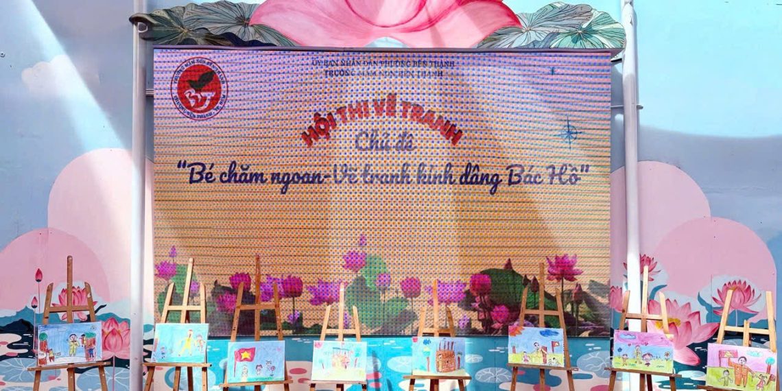 TRƯỜNG MẦM NON BẾN THÀNH CHÀO MỪNG SỰ KIỆN TRỌNG ĐẠI🎉