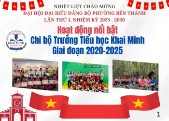 🎉HOẠT ĐỘNG HƯỞNG ỨNG CHÀO MỪNG ĐẠI HỘI ĐẠI BIỂU ĐẢNG BỘ PHƯỜNG BẾN THÀNH LẦN THỨ I, NHIỆM KỲ 2025 – 2030