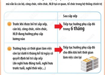 QUY ĐỊNH CHẾ ĐỘ PHỤ CẤP ĐỐI VỚI CÁN BỘ, CÔNG CHỨC, VIÊN CHỨC VÀ NGƯỜI LAO ĐỘNG SAU SẮP XẾP ĐƠN VỊ HÀNH CHÍNH, TỔ CHỨC CHÍNH QUYỀN ĐỊA PHƯƠNG 2 CẤP