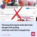 CHƯƠNG TRÌNH VẬN ĐỘNG ỦNG HỘ NHÂN DÂN CU BA: CẢNH BÁO XUẤT HIỆN TRANG GIẢ MẠO