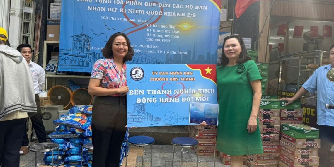 UBND PHƯỜNG BẾN THÀNH LAN TỎA YÊU THƯƠNG, CHĂM LO ĐỜI SỐNG NHÂN DÂN NHÂN KỶ NIỆM 80 NĂM CÁCH MẠNG THÁNG 8; QUỐC KHÁNH NƯỚC CỘNG HÒA XHCN VIỆT NAM