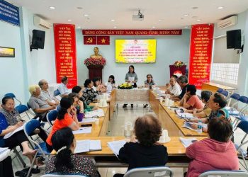 ỦY BAN MTTQ VIỆT NAM PHƯỜNG TRIỂN KHAI GÓP Ý DỰ THẢO BÁO CÁO CHÍNH TRỊ ĐẠI HỘI ĐẠI BIỂU MTTQ VIỆT NAM PHƯỜNG BẾN THÀNH LẦN THỨ I, NHIỆM KỲ 2025-2030