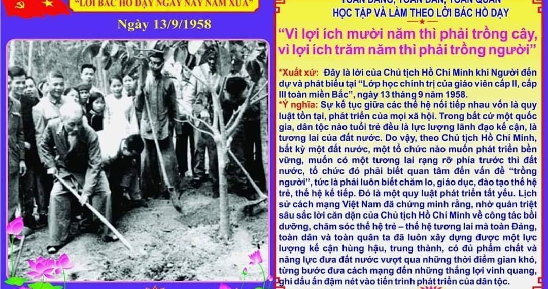 NHỚ LỜI BÁC DẠY!