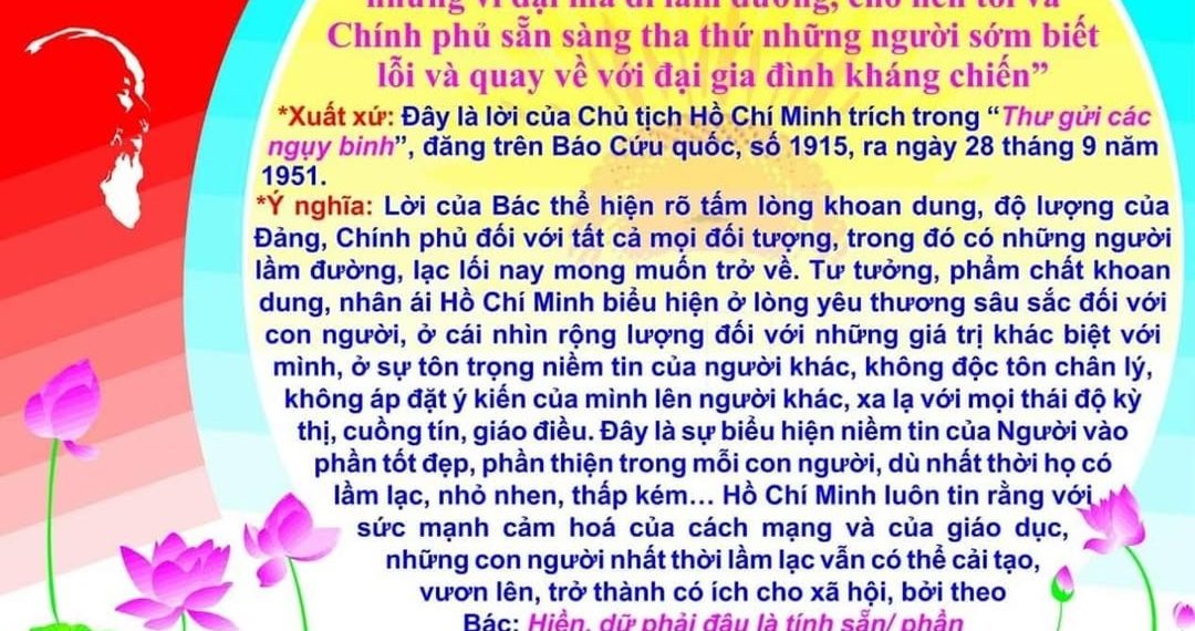NHỚ LỜI BÁC DẠY!