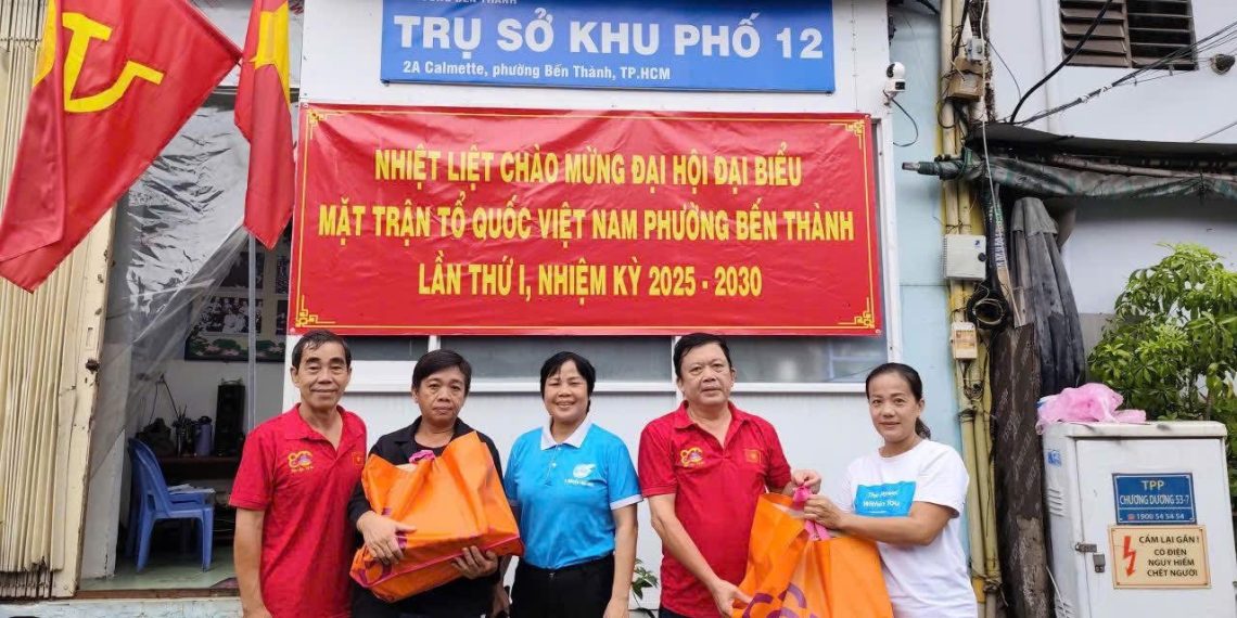 KHU PHỐ 12 SÔI NỔI TỔ CHỨC CÁC HOẠT ĐỘNG CHÀO MỪNG ĐẠI HỘI ĐẠI BIỂU MẶT TRẬN TỔ QUỐC VIỆT NAM PHƯỜNG BẾN THÀNH LẦN THỨ I, NHIỆM KỲ 2025-2030