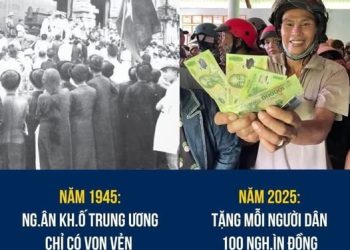 100.000 VND không mua được hòa bình, nhưng phải hòa bình thì mới có 100.000 VND này. 🇻🇳