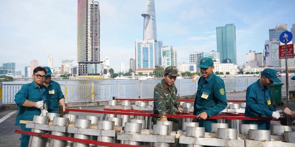 TPHCM BẮN 2.500 QUẢ PHÁO HOA TẦM CAO TỐI 2/9