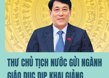 THƯ CỦA CHỦ TỊCH NƯỚC LƯƠNG CƯỜNG GỬI NGÀNH GIÁO DỤC NHÂN DỊP KHAI GIẢNG NĂM HỌC 2025-2026