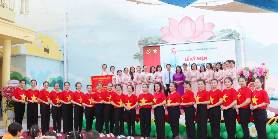 TRƯỜNG MẦM NON BẾN THÀNH TRANG TRỌNG TỔ CHỨC LỄ KHAI GIẢNG NĂM HỌC 2025 – 2026