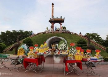 LỄ GIỖ CHUNG CHO LIỆT SĨ THÀNH CỔ QUẢNG TRỊ