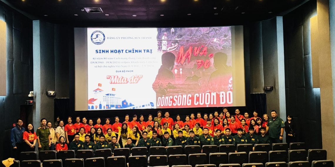 ĐẢNG ỦY PHƯỜNG BẾN THÀNH TỔ CHỨC SINH HOẠT CHÍNH TRỊ TƯ TƯỞNG NHÂN KỶ NIỆM 80 NĂM CMT8 VÀ QUỐC KHÁNH 2.9