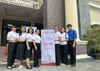 TRƯỜNG TIỂU HỌC LÊ NGỌC HÂN LAN TỎA YÊU THƯƠNG TỪ NHỮNG GIỌT MÁU HỒNG