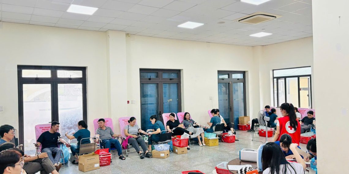 PHƯỜNG BẾN THÀNH TỔ CHỨC NGÀY HỘI HIẾN MÁU TÌNH NGUYỆN NĂM 2025