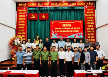 📌 PHƯỜNG BẾN THÀNH TẬP HUẤN LUẬT BẢO VỆ BÍ MẬT NHÀ NƯỚC