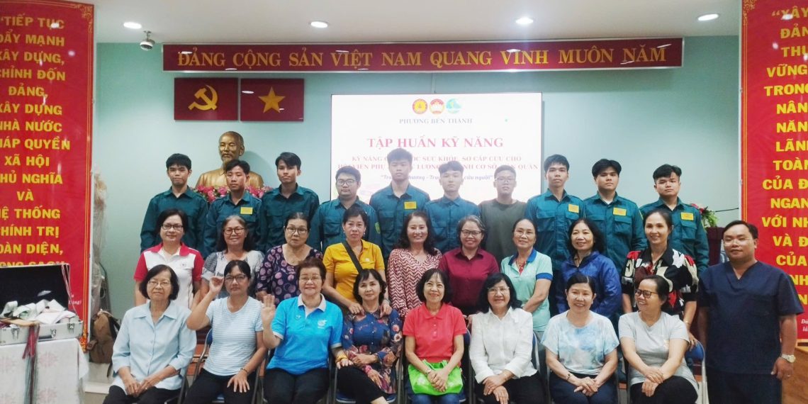 HỘI LHPN PHƯỜNG BẾN THÀNH TỔ CHỨC CHUYÊN ĐỀ “TRAO YÊU THƯƠNG – TRAO KỸ NĂNG CỨU NGƯỜI”