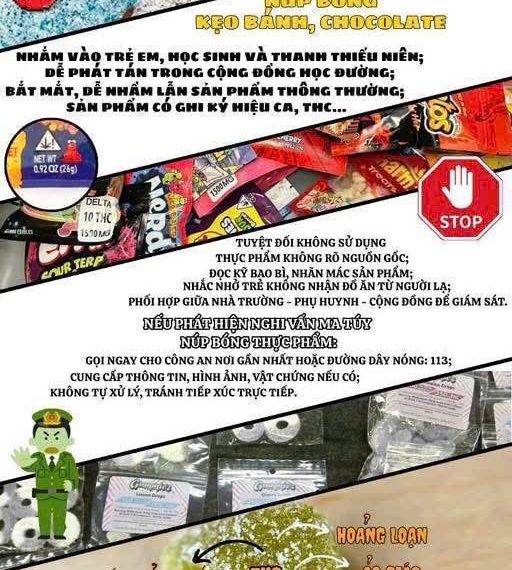 CẢNH GIÁC MA TÚY NGỤY TRANG