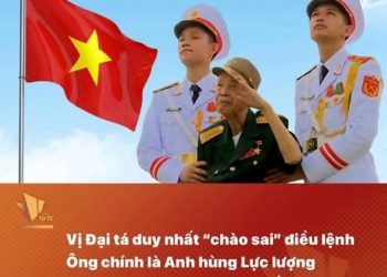 VỊ ĐẠI TÁ DUY NHẤT “CHÀO SAI” ĐIỀU LỆNH