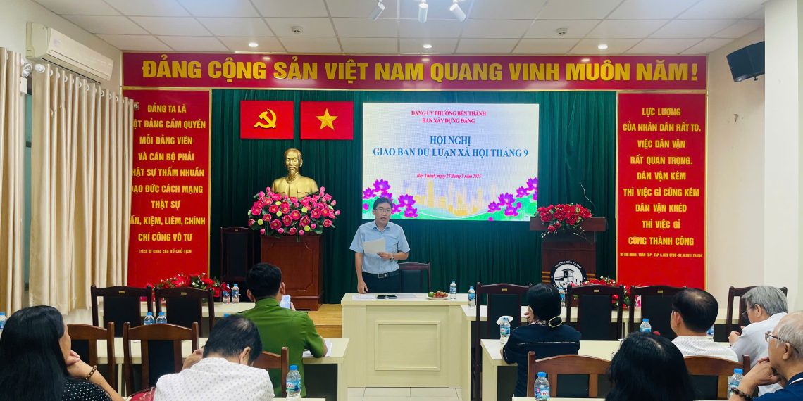 HỘI NGHỊ GIAO BAN DƯ LUẬN XÃ HỘI THÁNG 9 NĂM 2025