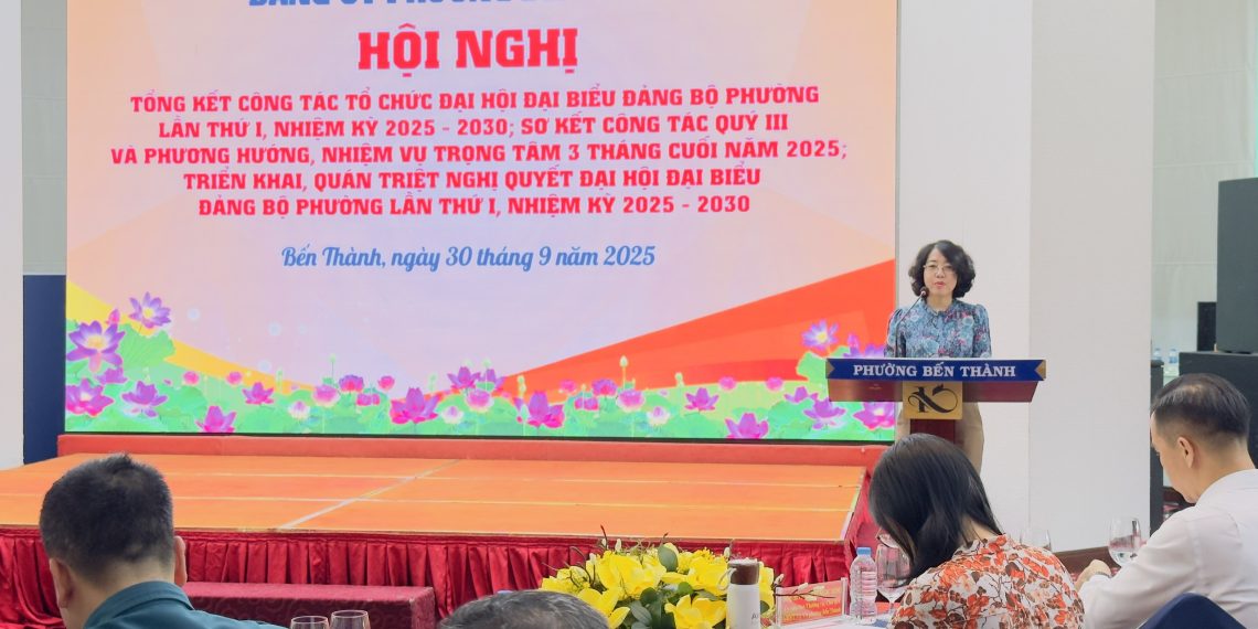 🌻QUYẾT TÂM ĐƯA PHƯỜNG BẾN THÀNH VỮNG BƯỚC ĐI LÊN TRONG KỶ NGUYÊN VƯƠN MÌNH CỦA DÂN TỘC