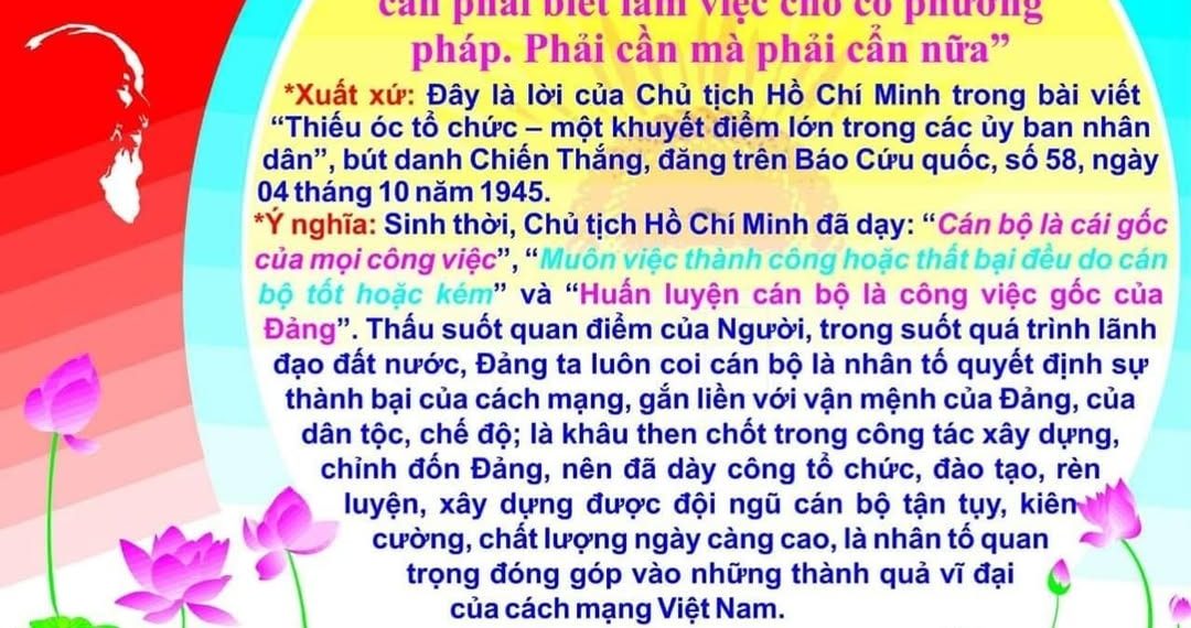 NHỚ LỜI BÁC DẠY!