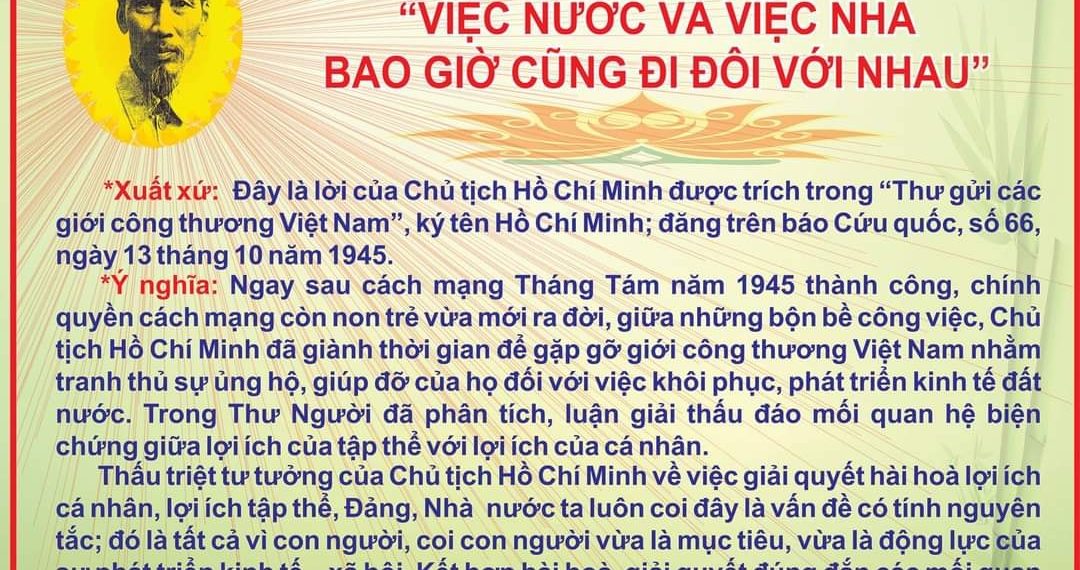 NHỚ LỜI BÁC DẠY!