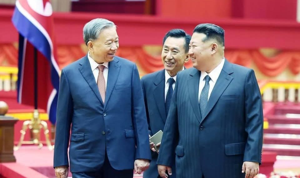 🇰🇵🤝🇻🇳 LỄ ĐÓN TỔNG BÍ THƯ TÔ LÂM THĂM CẤP NHÀ NƯỚC CỘNG HÒA DÂN CHỦ NHÂN DÂN TRIỀU TIÊN