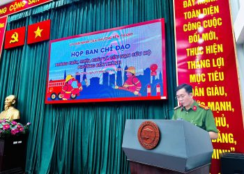 📌 PHƯỜNG BẾN THÀNH HỌP BAN CHỈ ĐẠO VỀ PHÒNG CHÁY CHỮA CHÁY VÀ CỨU NẠN, CỨU HỘ