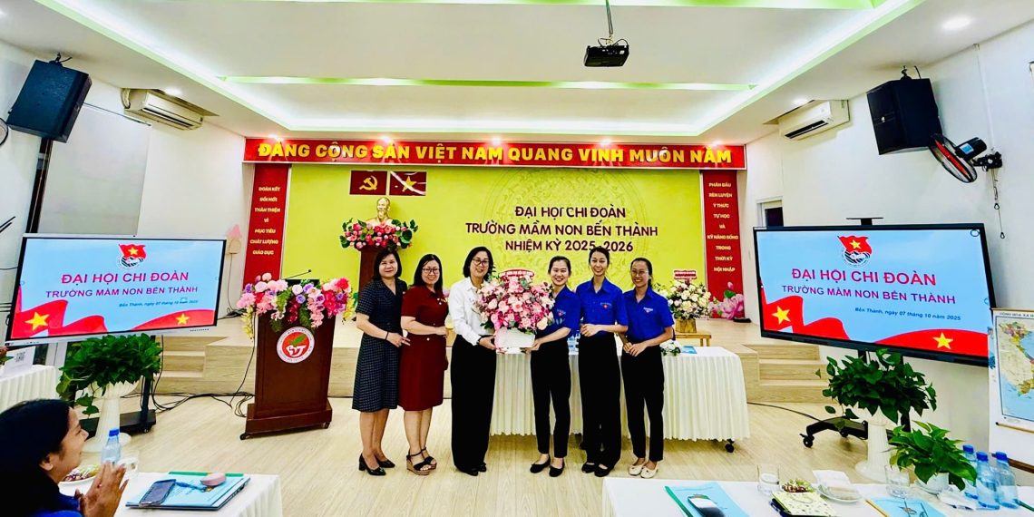 ĐẠI HỘI CHI ĐOÀN TRƯỜNG MẦM NON BẾN THÀNH NHIỆM KỲ 2025 – 2026