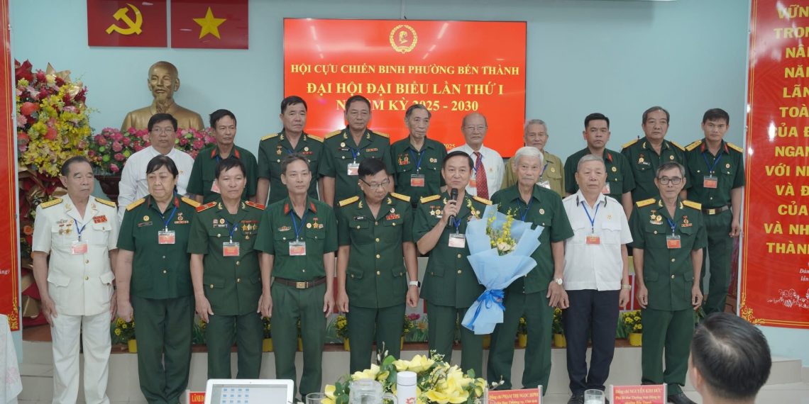 ĐẠI HỘI ĐẠI BIỂU HỘI CỰU CHIẾN BINH PHƯỜNG BẾN THÀNH LẦN THỨ I, NHIỆM KỲ 2025 – 2030