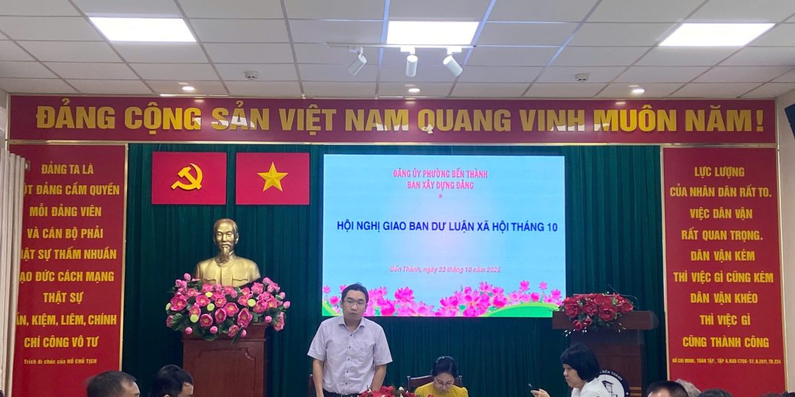 HỘI NGHỊ GIAO BAN DƯ LUẬN XÃ HỘI THÁNG 10 NĂM 2025