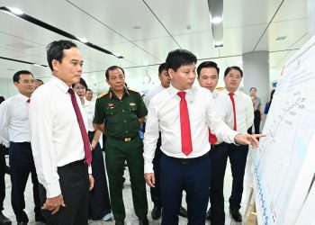 ĐOÀN ĐẠI BIỂU DỰ ĐẠI HỘI ĐẢNG BỘ TPHCM LẦN THỨ I THAM QUAN TUYẾN METRO BẾN THÀNH – SUỐI TIÊN