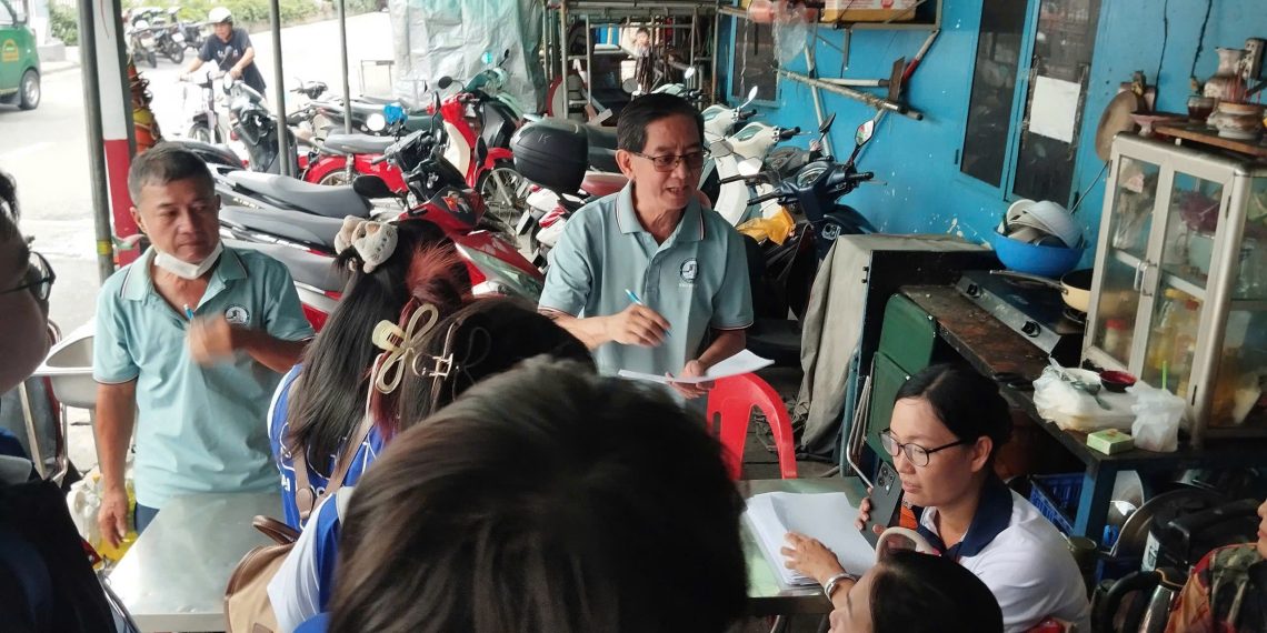 PHƯỜNG BẾN THÀNH RA QUÂN TRIỂN KHAI CHƯƠNG TRÌNH “MỖI HỘ GIA ĐÌNH – MỘT HẠT NHÂN LIÊN KẾT SỐ”