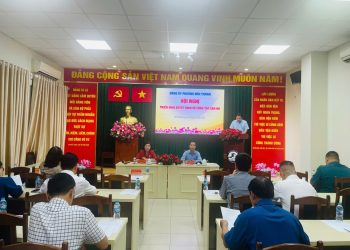 PHƯỜNG BẾN THÀNH TỔ CHỨC HỘI NGHỊ GIAO BAN CÁC TỔ CHỨC ĐẢNG THÁNG 10 NĂM 2025