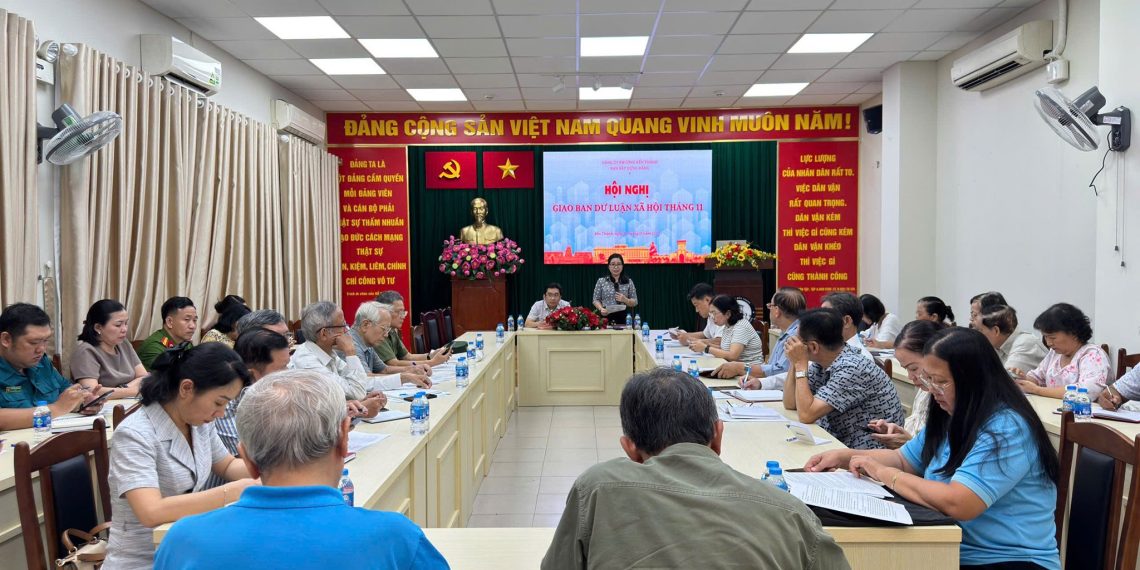 HỘI NGHỊ GIAO BAN DƯ LUẬN XÃ HỘI THÁNG 11 NĂM 2025