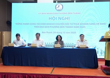 PHƯỜNG BẾN THÀNH ĐỒNG HÀNH, HỖ TRỢ HỘ KINH DOANH CHUYỂN ĐỔI TỪ THUẾ KHOÁN SANG KÊ KHAI