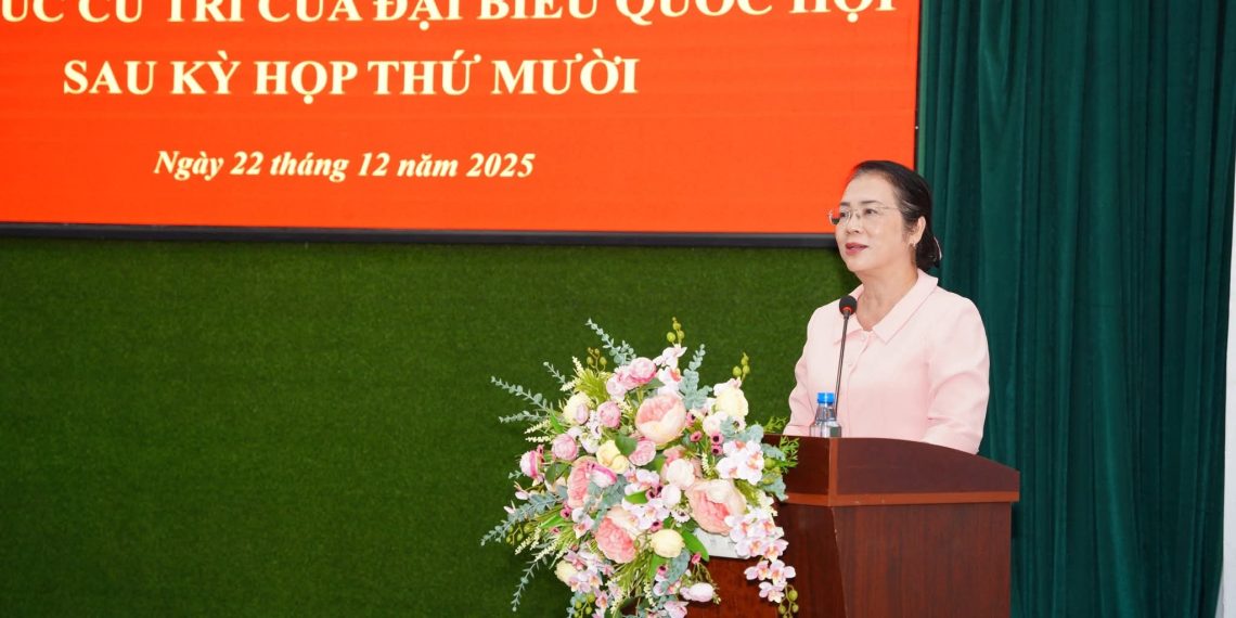 TỔ ĐẠI BIỂU QUỐC HỘI KHÓA XV – ĐƠN VỊ SỐ 2 TPHCM TIẾP XÚC CỬ TRI 4 PHƯỜNG SAU KỲ HỌP THỨ MƯỜI