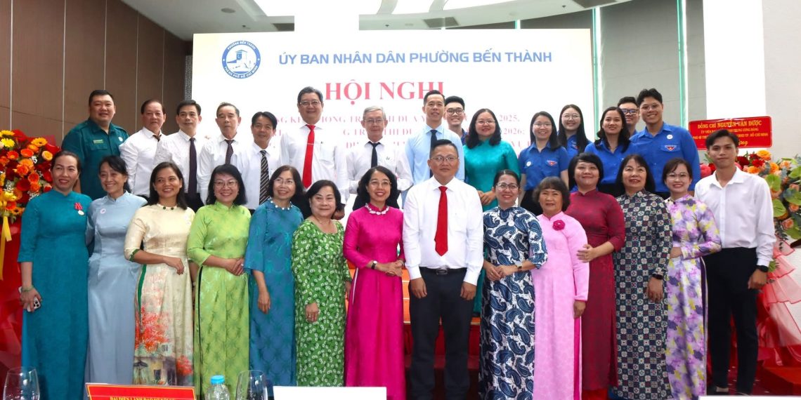 PHƯỜNG BẾN THÀNH TỔNG KẾT PHONG TRÀO THI ĐUA YÊU NƯỚC NĂM 2025