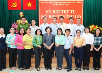 HĐND LÂM THỜI PHƯỜNG BẾN THÀNH TỔ CHỨC KỲ HỌP THỨ TƯ, NHIỆM KỲ 2021 – 2026