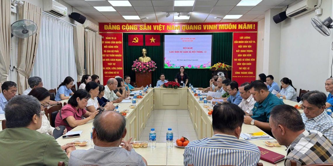 HỘI NGHỊ GIAO BAN DƯ LUẬN XÃ HỘI THÁNG 12 NĂM 2025