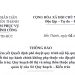 Thông báo về việc niêm yết Quyết định phê duyệt quy trình nội bộ, quy trình điện tử giải quyết thủ tục hành chính không phụ thuộc vào địa giới hành chính lĩnh vực Kiến trúc; Quy hoạch đô thị và nông thôn thuộc phạm vi chức năng quản lý của Sở Quy hoạch – Kiến trúc