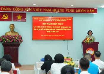 PHƯỜNG BẾN THÀNH THÔNG QUA DANH SÁCH NHÂN SỰ ỨNG CỬ ĐẠI BIỂU HỘI ĐỒNG NHÂN DÂN PHƯỜNG KHÓA I, NHIỆM KỲ 2026 – 2031