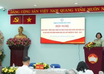 PHƯỜNG BẾN THÀNH QUÁN TRIỆT, TRIỂN KHAI CÔNG TÁC BẦU CỬ ĐẠI BIỂU QUỐC HỘI KHÓA XVI VÀ ĐẠI BIỂU HỘI ĐỒNG NHÂN DÂN CÁC CẤP NHIỆM KỲ 2026 – 2031