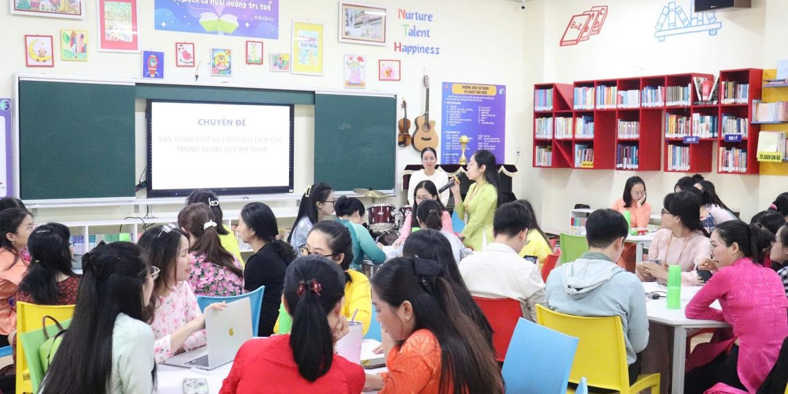 TRƯỜNG TIỂU HỌC NGUYỄN THÁI HỌC NÂNG CAO CHẤT LƯỢNG DẠY HỌC QUA CHUYÊN ĐỀ ỨNG DỤNG CNTT VÀ TỔ CHỨC HOẠT ĐỘNG HỌC THÔNG QUA CHƠI